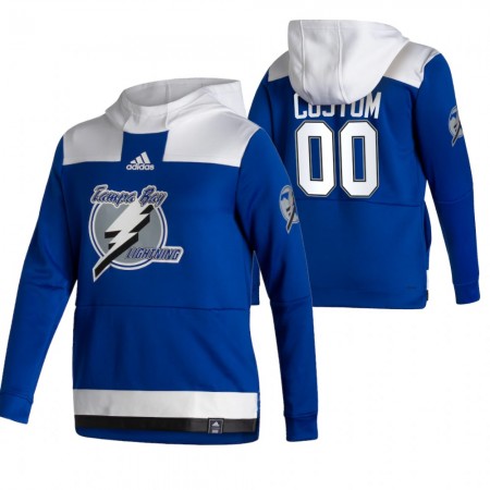 Herren Eishockey Tampa Bay Lightning Custom 2020-21 Reverse Retro Pullover Hooded Sweatshirt